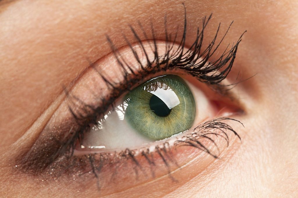What is the percentage of individuals with green eyes in the population?